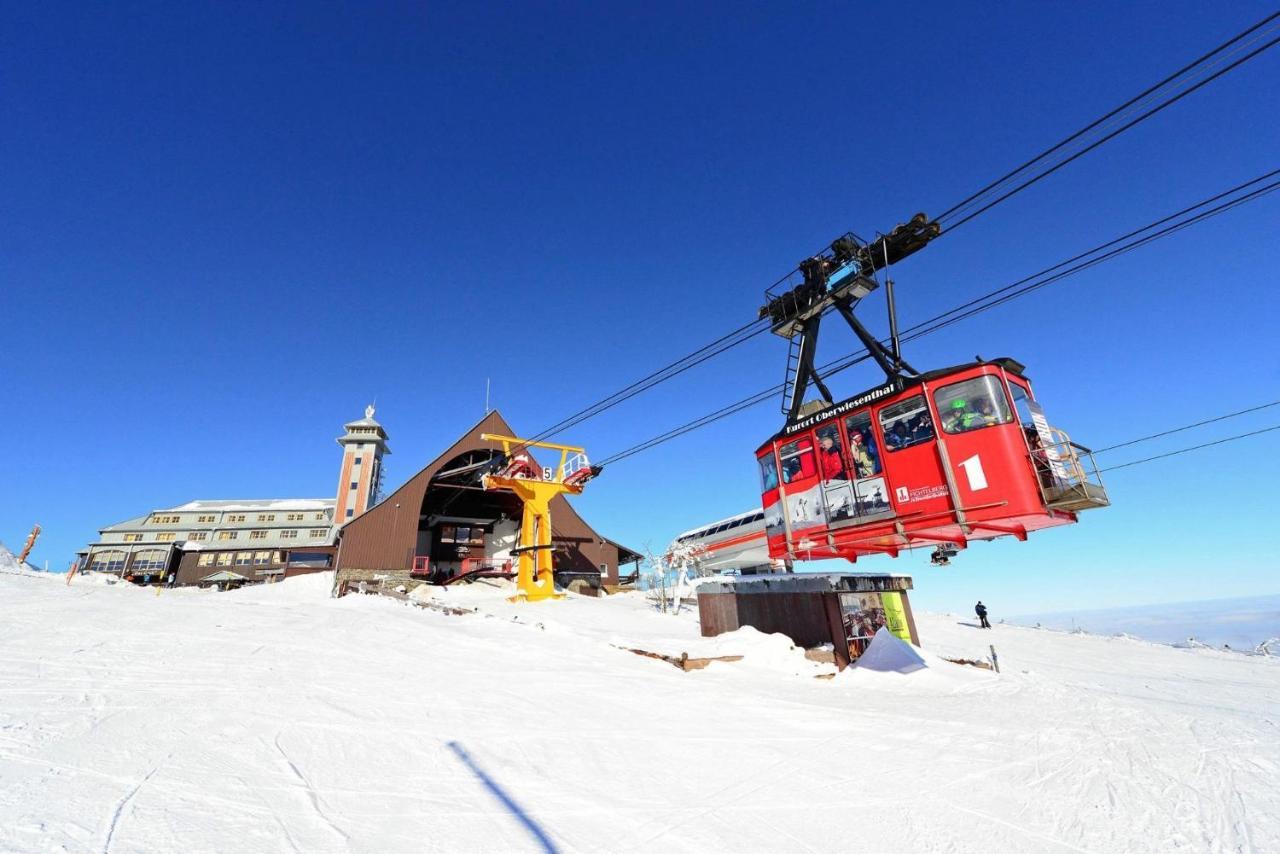 Chalet & Apart Fichtelberger Blick Apartment Oberwiesenthal Luaran gambar